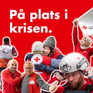 På plats i krisen